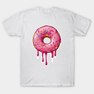 Pink Donut with Sprinkles T-Shirt